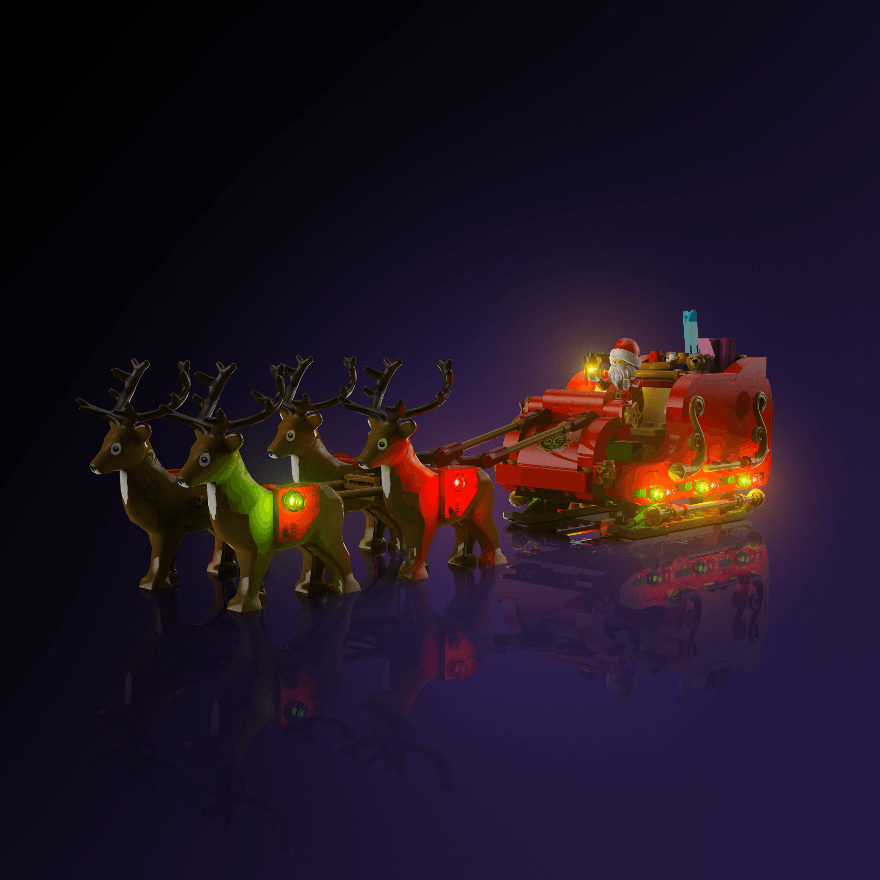 LEGO® 40499 Santa's Sleigh Işık Kiti