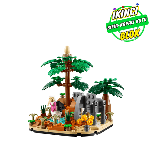 40784 LEGO® African Savanna Diorama Sıfır Kapalı Kutu