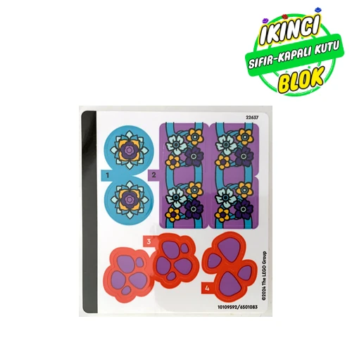 LEGO® Sticker Sheet for Set 71481-1 Renk Yok / Herhangi Bir Renk Sıfır