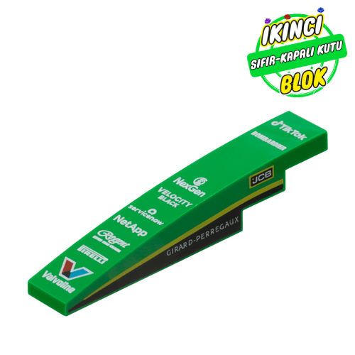 LEGO® 6 x 1 77245 seti ön paneli Yeşil Sıfır