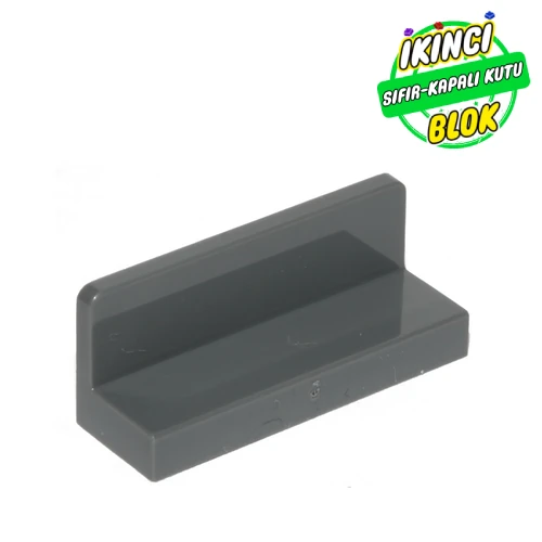 LEGO® Panel 1 x 3 x 1 Koyu Mavimsi Gri Sıfır