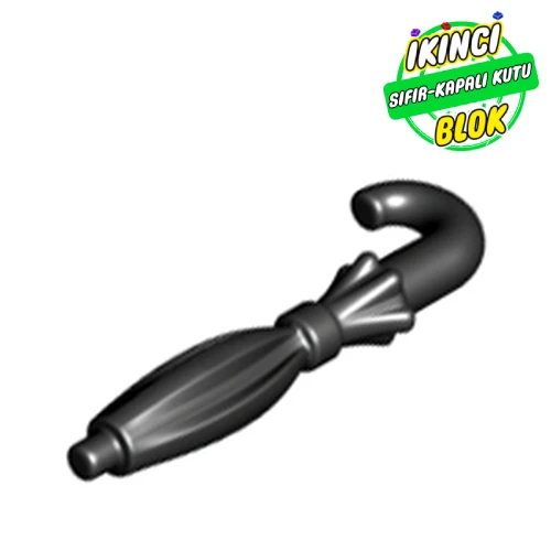 LEGO® Equipment Umbrella Folded Siyah Sıfır