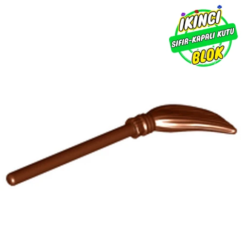 LEGO® Equipment Brush / Broom Kırmızımsı Kahverengi Sıfır