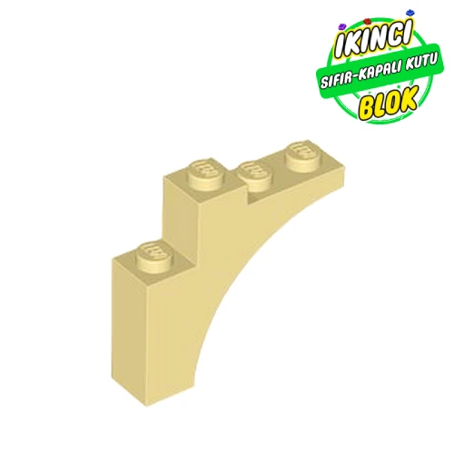 LEGO® Brick Arch 1 x 4 x 3 Bej Sıfır
