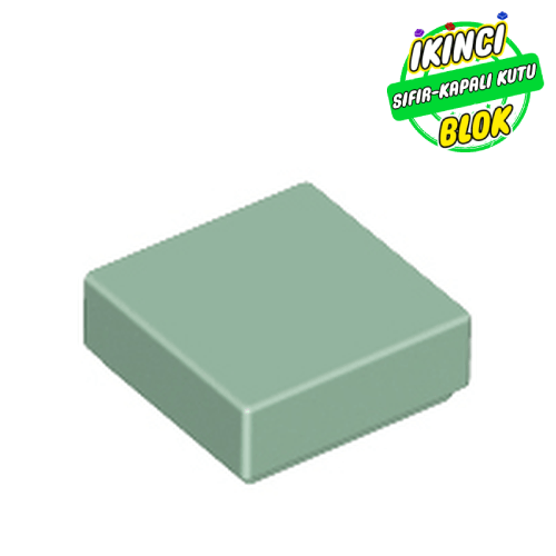 LEGO® 1 x 1 Düz Plaka Kum yeşili Sıfır