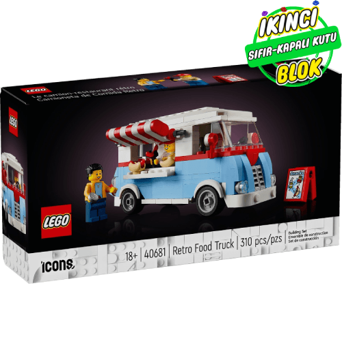 40681 LEGO® Retro Food Truck Sıfır Kapalı Kutu