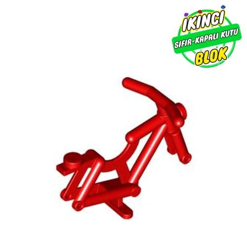 LEGO® Bicycle Frame [Solid Stud] Kırmızı Sıfır