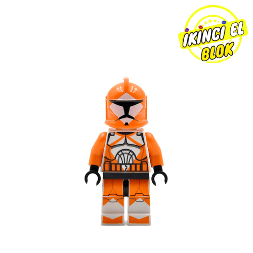 LEGO® Minifigür Clone Trooper, Bomb Squad, Orange Markings İkinci El