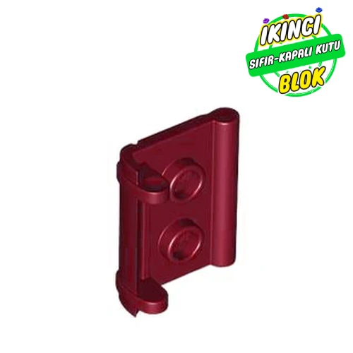 LEGO® Book Binding with Two Studs Koyu Kırmızı Sıfır