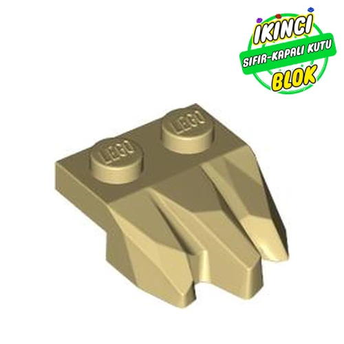 LEGO® Plate Special 2 x 3 with Rocks Bej Sıfır