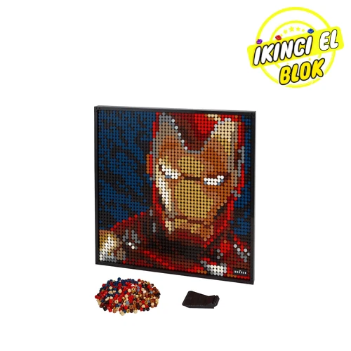 31199 LEGO® Iron Man Art İkinci el