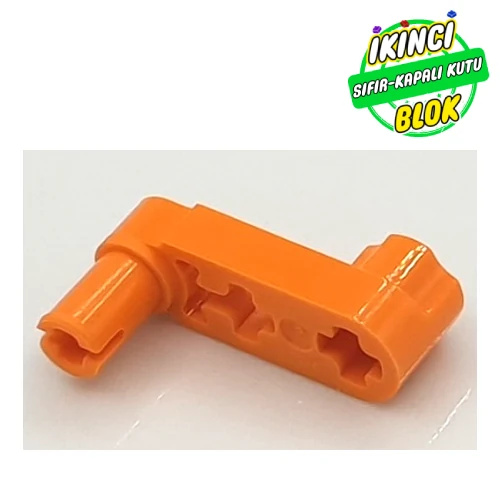 LEGO® 1 x 3 Pim ve Aks Girişli Liftarm Turuncu Sıfır