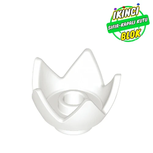 LEGO® Kırık Yumurta Tabanı Beyaz Sıfır