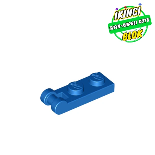LEGO® Plate Special 1 x 2 with Handle on End [Closed Ends] Mavi Sıfır