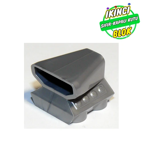 LEGO® 2 x 2 Motor Hava Girişi Mat Gümüş Sıfır