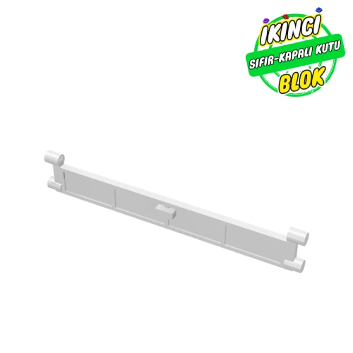 LEGO® Garage Roller Door Section with Handle Beyaz Sıfır