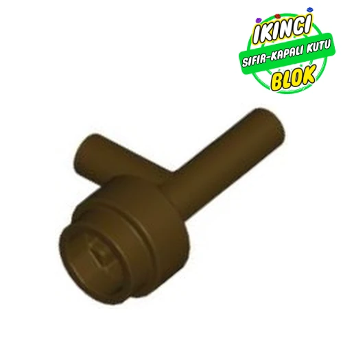 LEGO® Weapon Gun / Torch (Space) [No Grooves] Koyu Kahverengi Sıfır