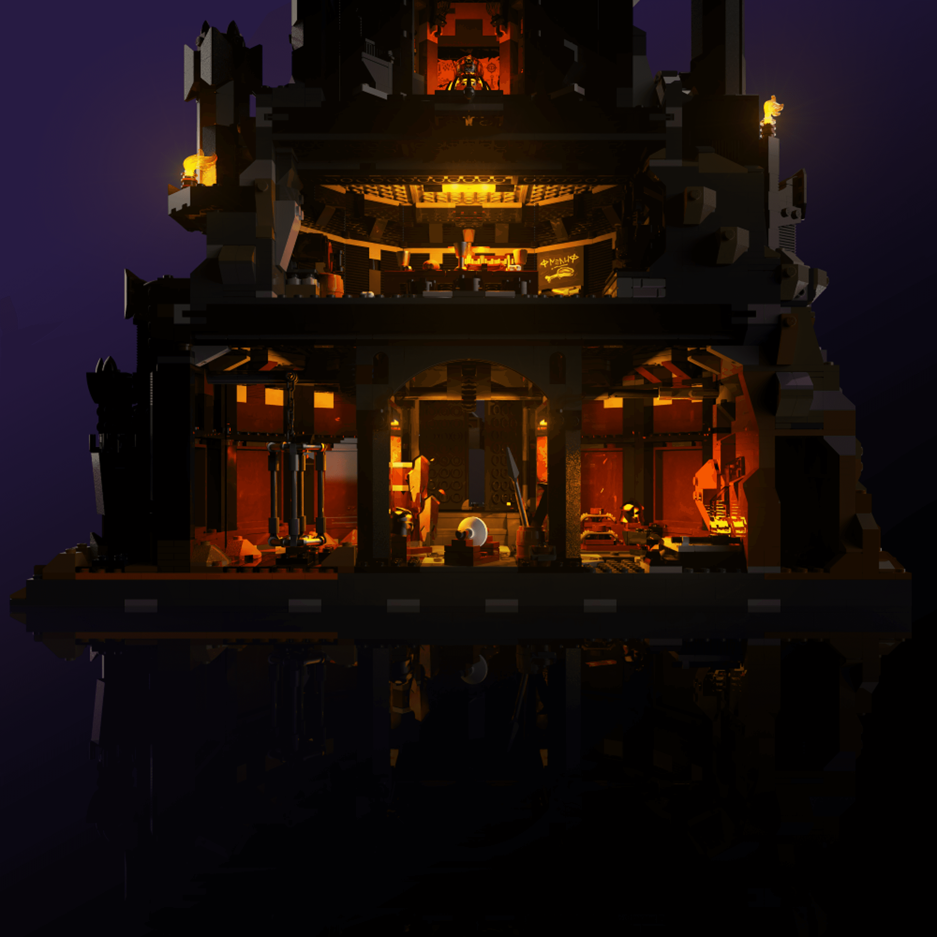 LEGO® 10333 The Lord of the Rings: Barad-dur Işık Kiti
