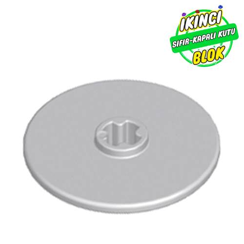 LEGO® 3 x 3 Disk Açık Mavimsi Gri Sıfır