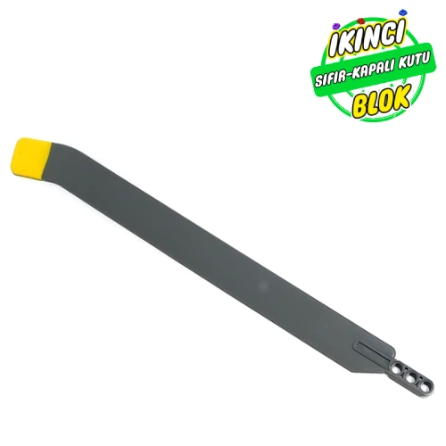 LEGO® Technic Rotor Blade 31L with Beam 3L with Yellow Rubber Tip Koyu Mavimsi Gri Sıfır