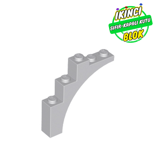 LEGO® 1 x 5 x 4 Kemer Açık Mavimsi Gri Sıfır