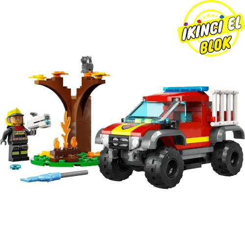 60393 LEGO® 4x4 Fire Truck Rescue İkinci el