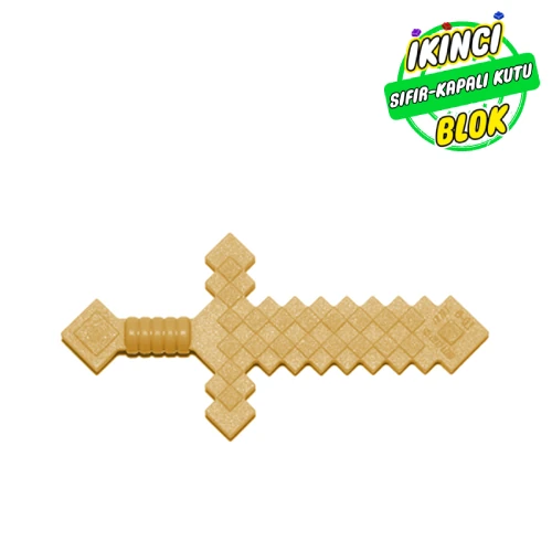 LEGO® Pikselli Kılıç Metalik Altın Sıfır