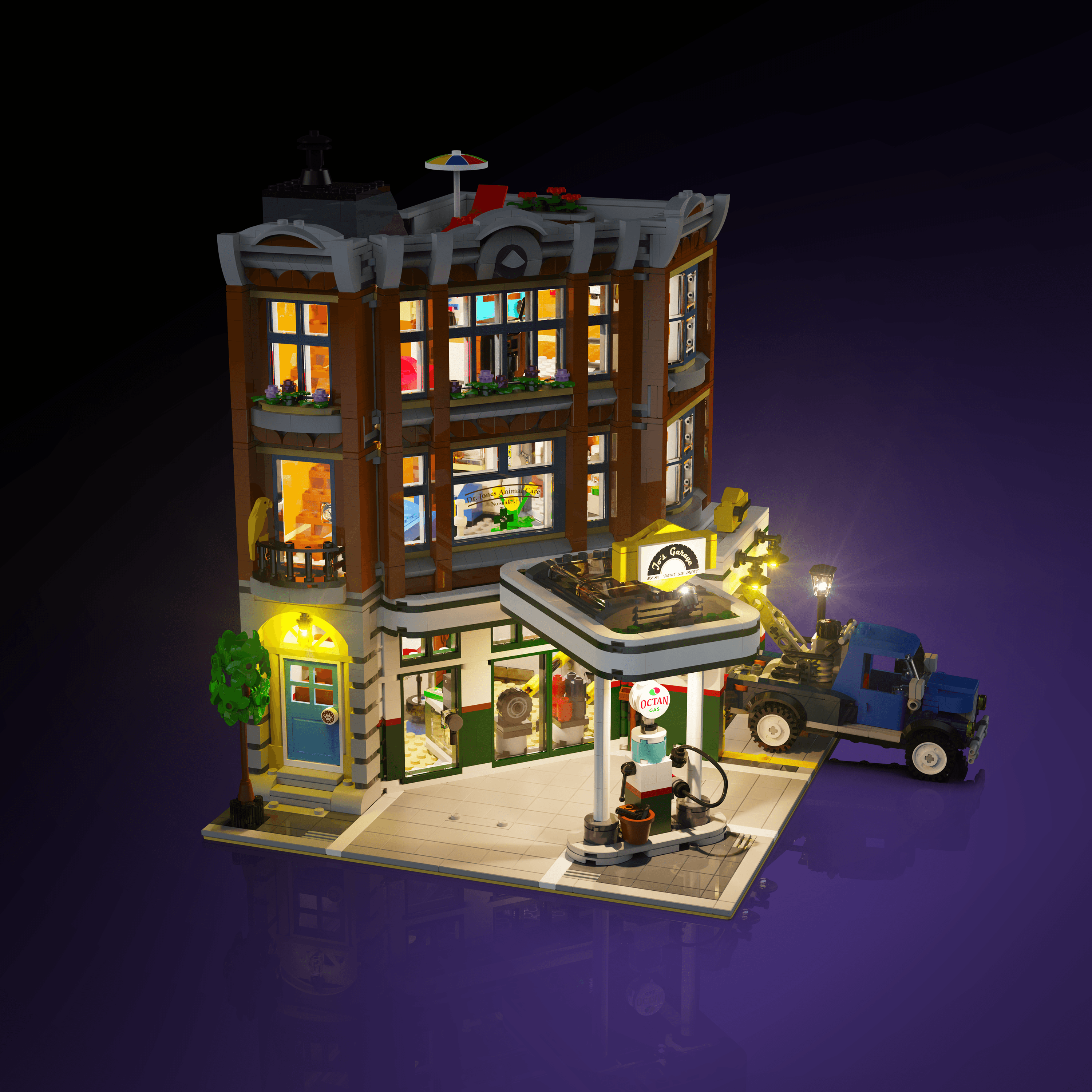 LEGO® 10264 Corner Garage Işık Kiti