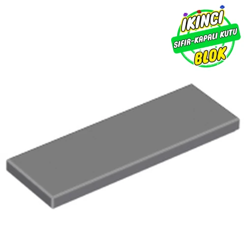 LEGO® Tile 2 x 6 Koyu Mavimsi Gri Sıfır