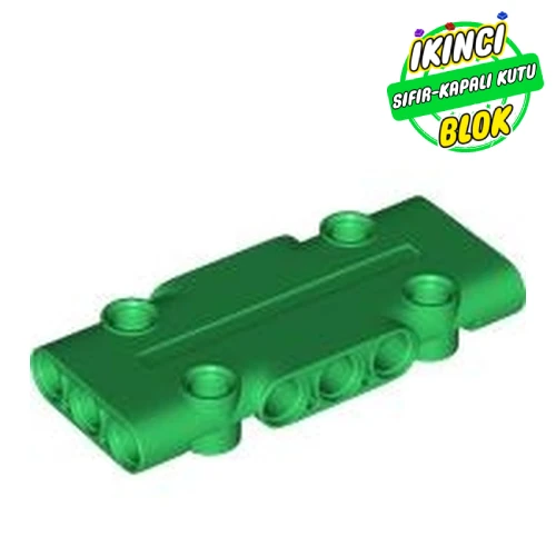 LEGO® 3 x 7 x 1 Technic Panel Yeşil Sıfır