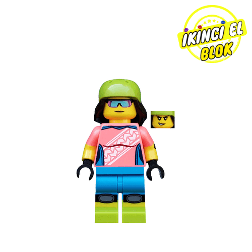 LEGO® Minifigür Mountain Biker İkinci El