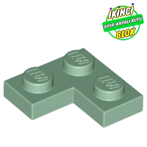 LEGO® Plate 2 x 2 Corner Kum Yeşili Sıfır