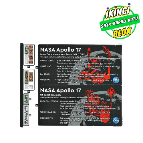 LEGO® Sticker Sheet 2 for Set 42182-1 Renk Yok / Herhangi Bir Renk Sıfır