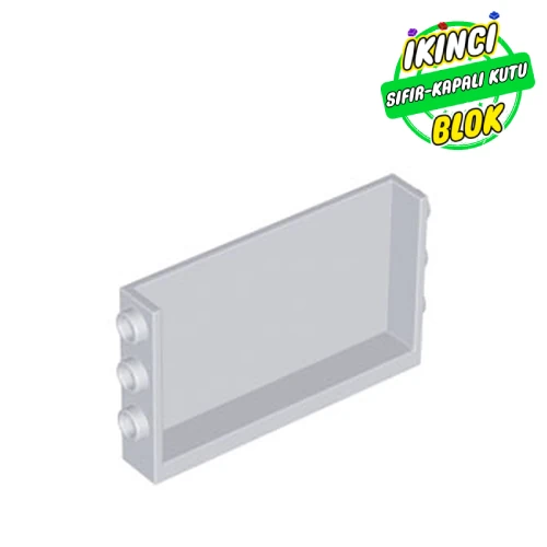 LEGO® Panel 1 x 6 x 3 with Studs on Sides Açık Mavimsi Gri Sıfır