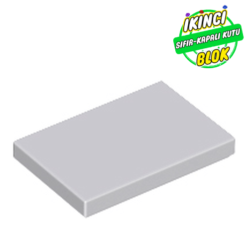 LEGO® 2 x 3 Düz Plaka Açık Mavimsi Gri Sıfır
