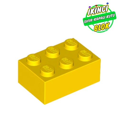 LEGO® Brick 2 x 3 Sarı Sıfır