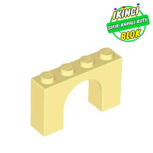LEGO® Brick Arch 1 x 4 x 2 Parlak Açık Sarı Sıfır