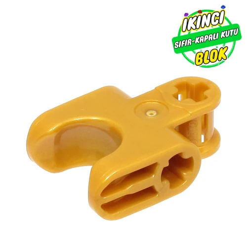 LEGO® 2 x 3 Technic Aks Bağlayıcı Top Soketli İnci Altın Sıfır