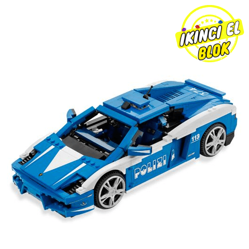 8214 LEGO® Lamborghini Gallardo LP 560-4 Polizia İkinci el