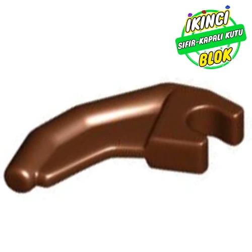LEGO® Animal / Creature Body Part, Claw with Clip Kırmızımsı Kahverengi Sıfır