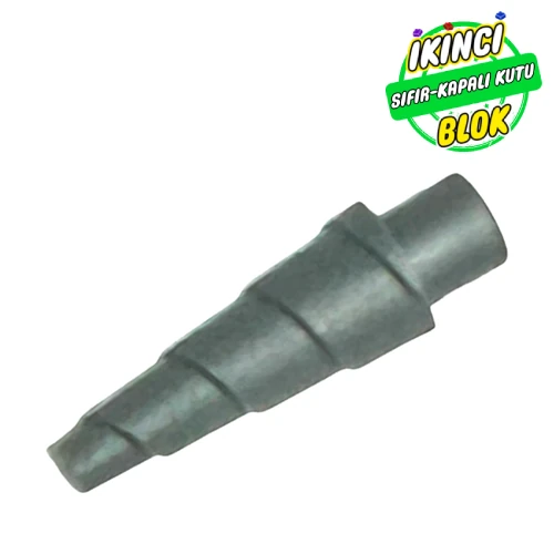 LEGO® Creature Body Part, Horn (Unicorn) Koyu Mavimsi Gri Sıfır