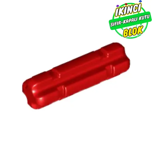 LEGO® 32062 4142865 2L Çentikli Aks LEGO Technic Kırmızı Sıfır