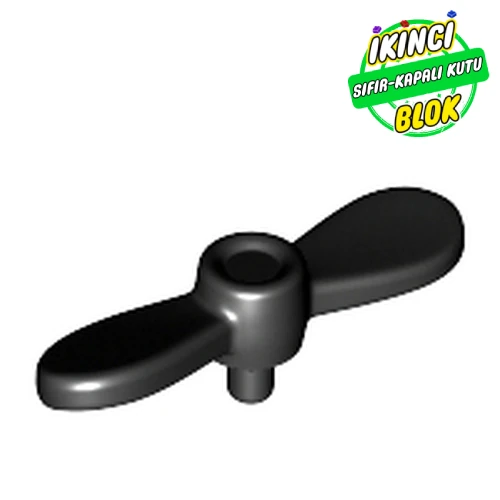 LEGO® Propeller with Pin Siyah Sıfır