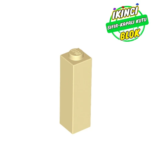 LEGO® Brick 1 x 1 x 3 Bej Sıfır