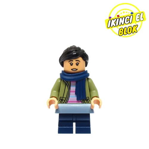 LEGO® Minifigür Cho Chang, Dark Blue Scarf, Skirt İkinci El hp469