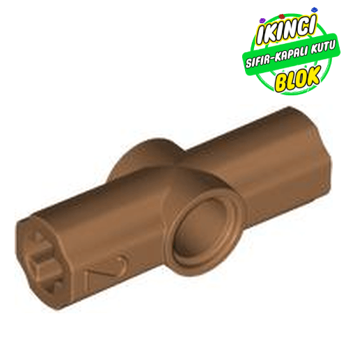 LEGO® 2 Numara Aks Bağlayıcısı Orta Karamel Sıfır