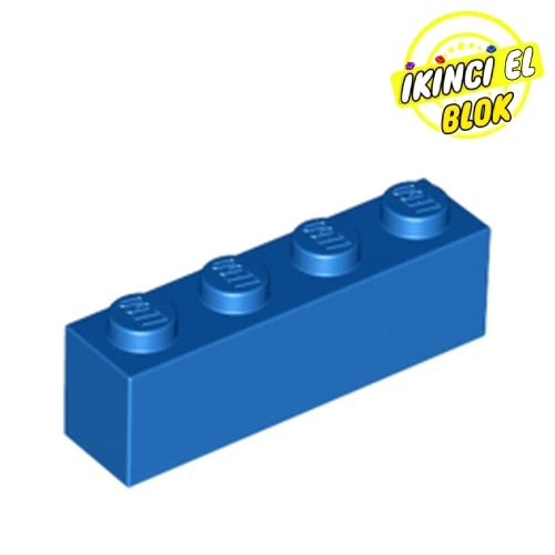 LEGO® Brick 1 x 4 Mavi İkinci El