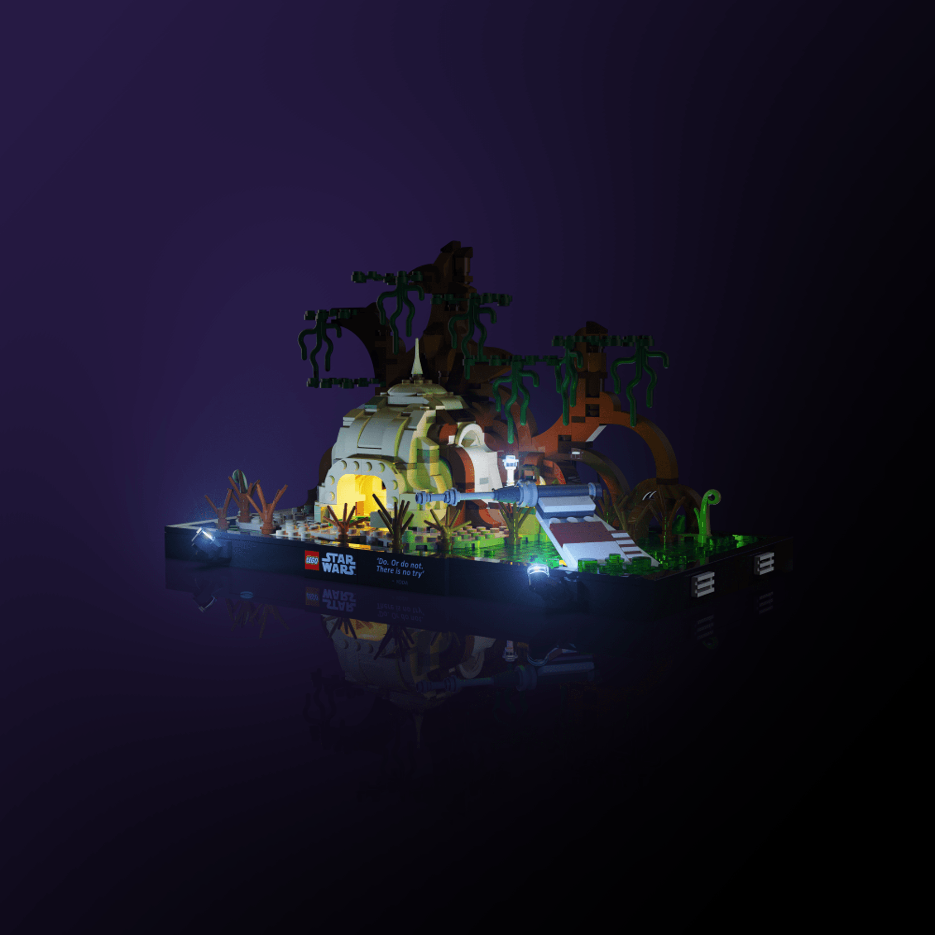 LEGO® 75330 Star Wars Dagobah Jedi Training Diorama Işık Kiti