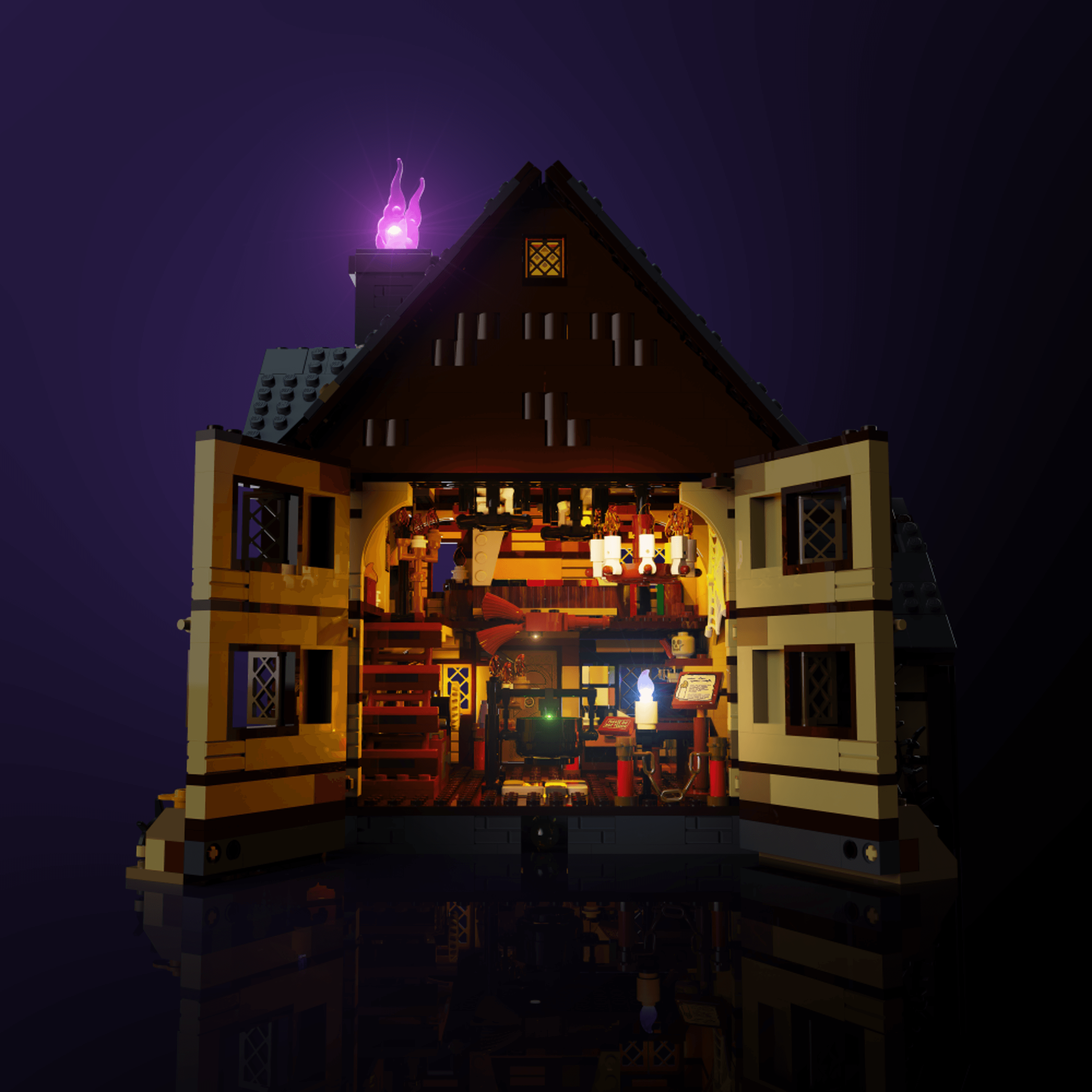 LEGO® 21341 Disney Hocus Pocus: The Sanderson Sisters' Cottage Işık Kiti