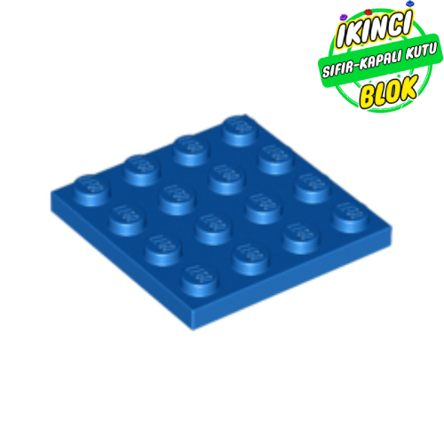 LEGO® 4 x 4 Plaka Mavi Sıfır